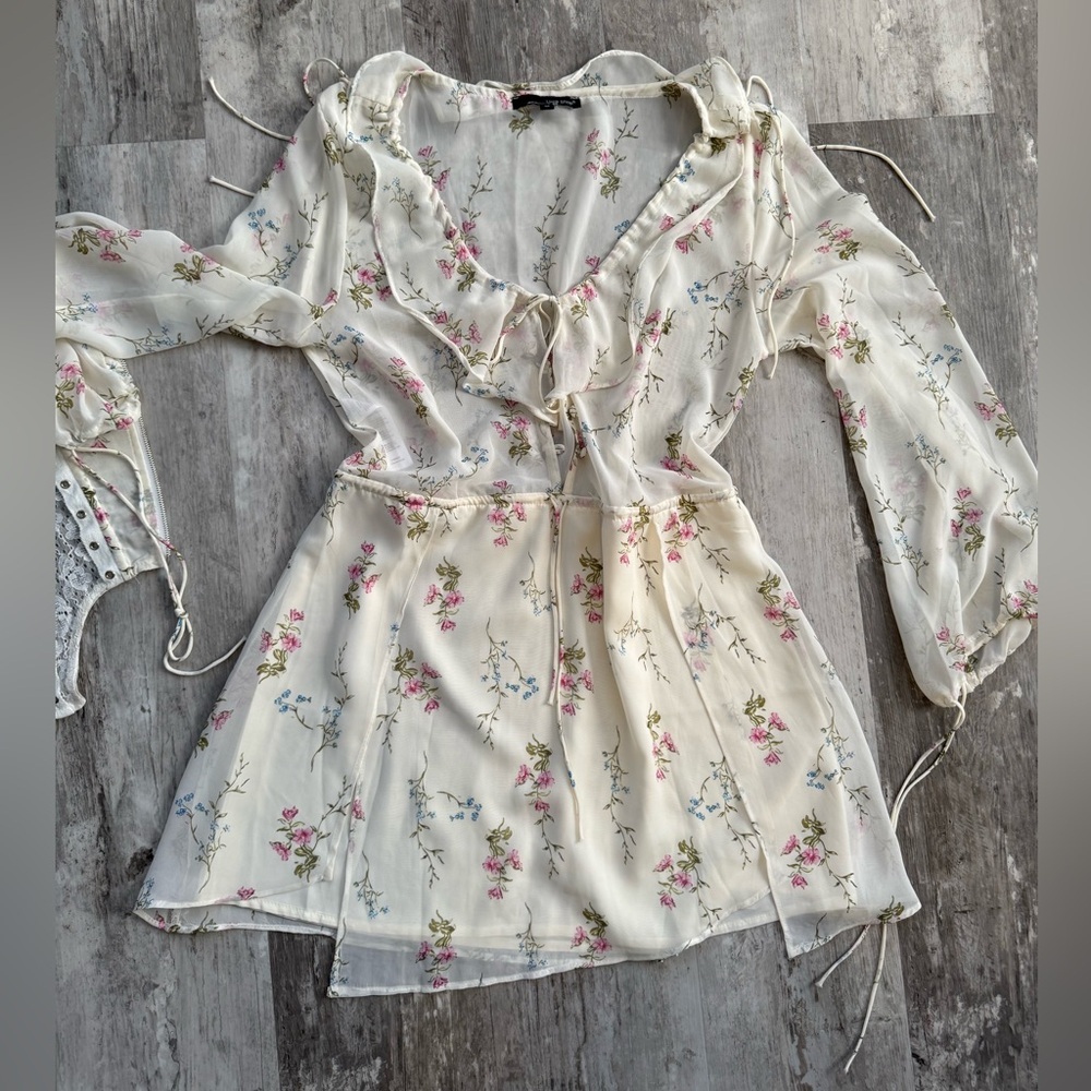 Floral Corset Dress - Picture 4 of 4